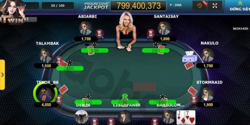Poker online Twin68 - Hấp dẫn cực độ trong từng ván bài
